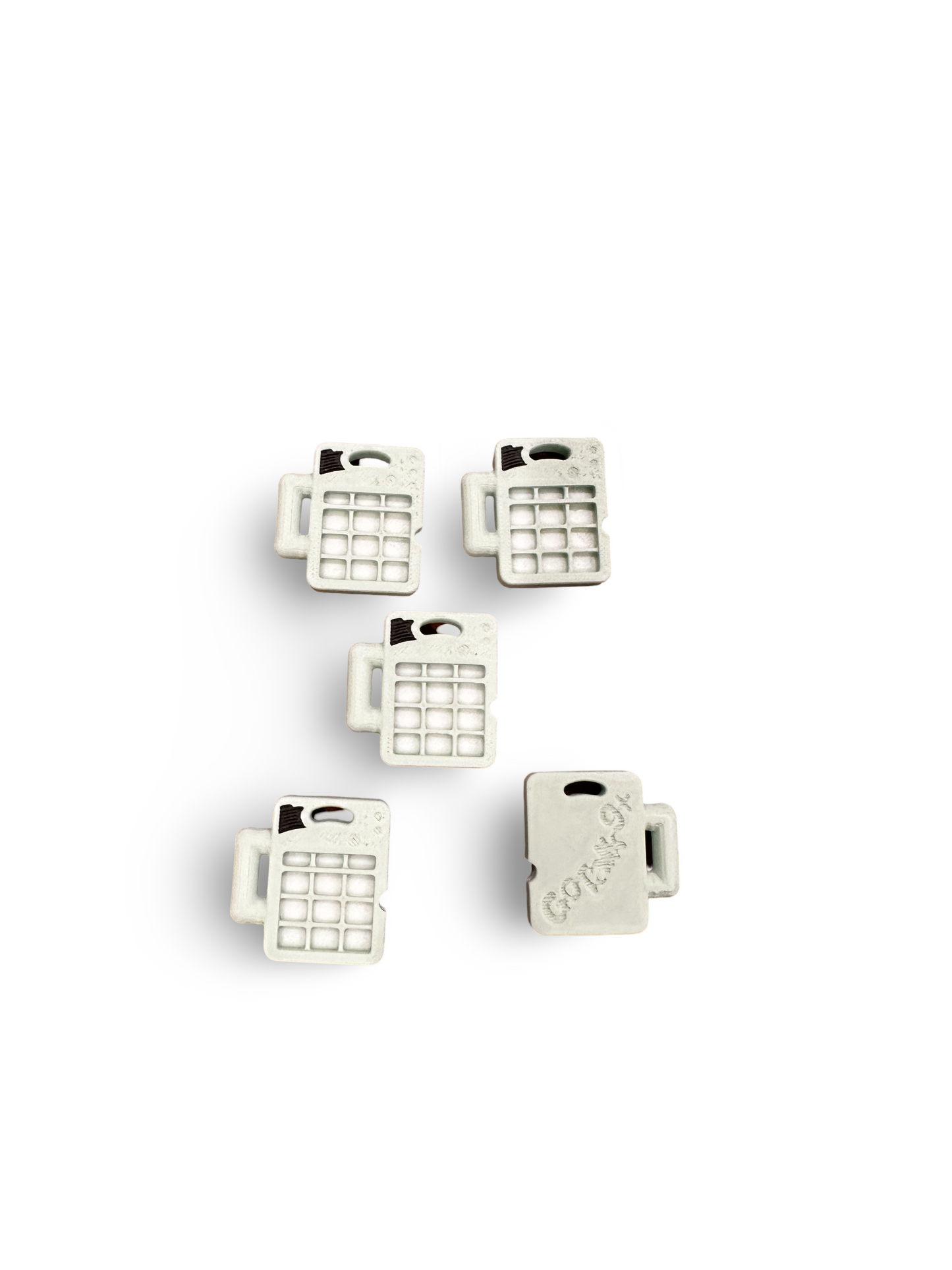 Mini GoTalk 9+ Toys for Lego Minifigs (Multi-Color Deluxe 5 Pack)