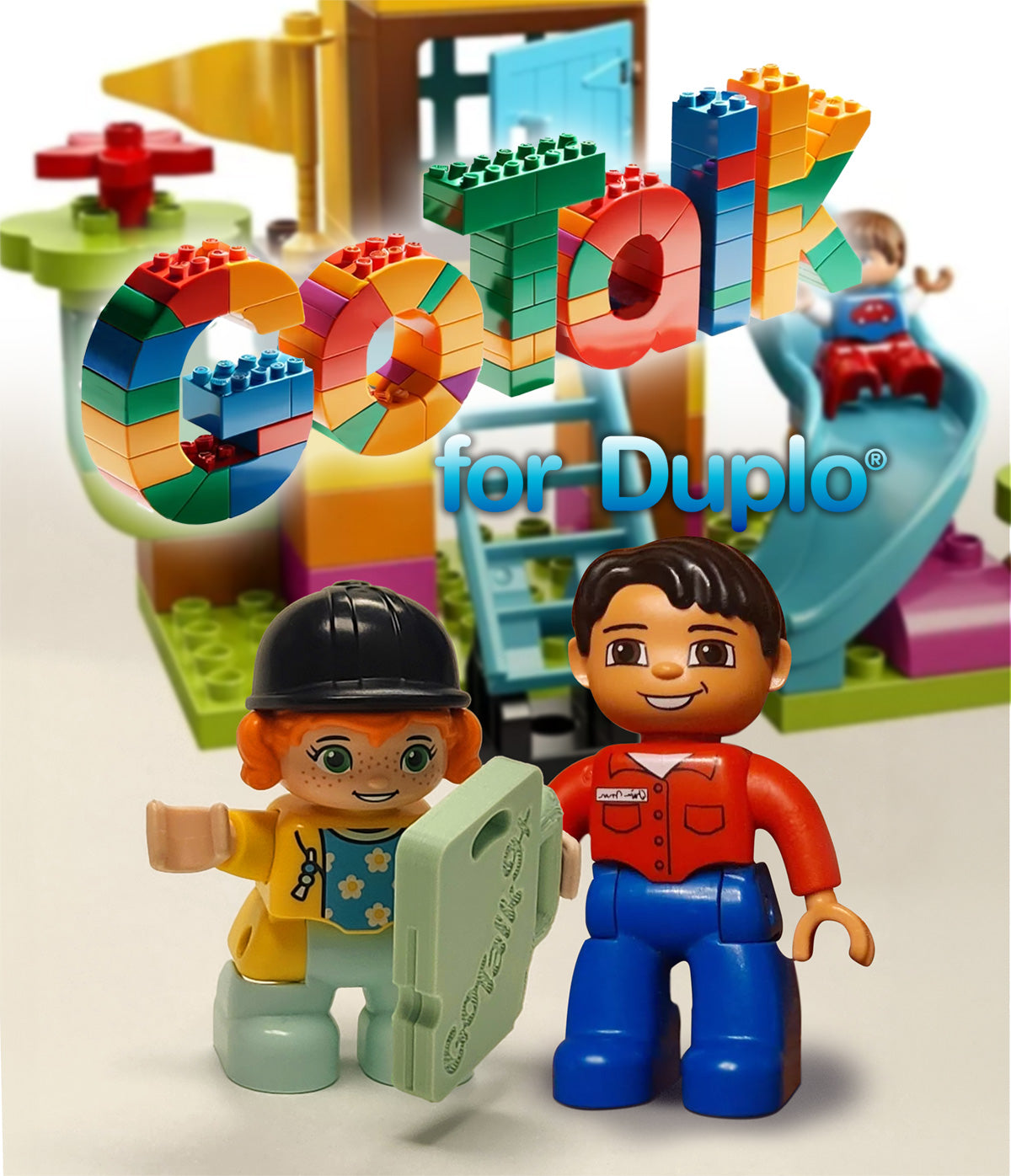 Mini GoTalk 9+ Toys for Duplos